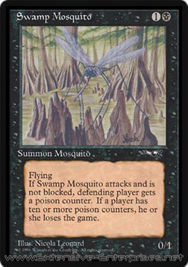Swamp Mosquito (Facing Front Left)