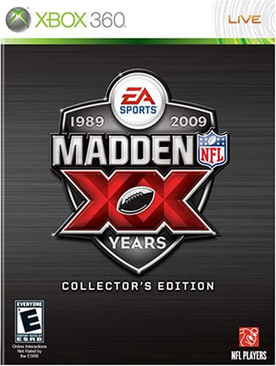 Madden NFL 1989 - 2009 (Collector\'s Edition)