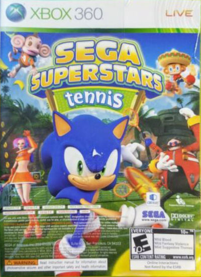 Sega Superstars Tennis / Xbox Live Arcade