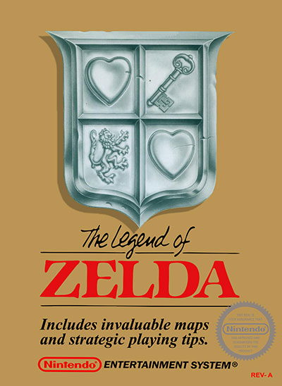 Legend of Zelda, The (Gold, 3-Screw)