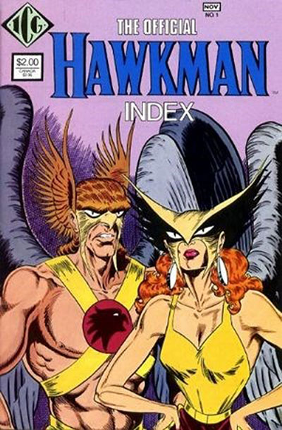 Official Hawkman Index, T (1986)